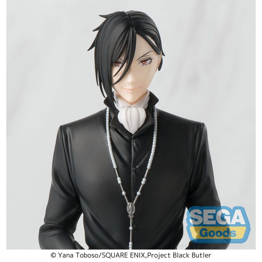 Black Butler: Boarding School Arc PM Perching PVC Statue Sebastian Michaelis 16 cm - The Happy Toy Store