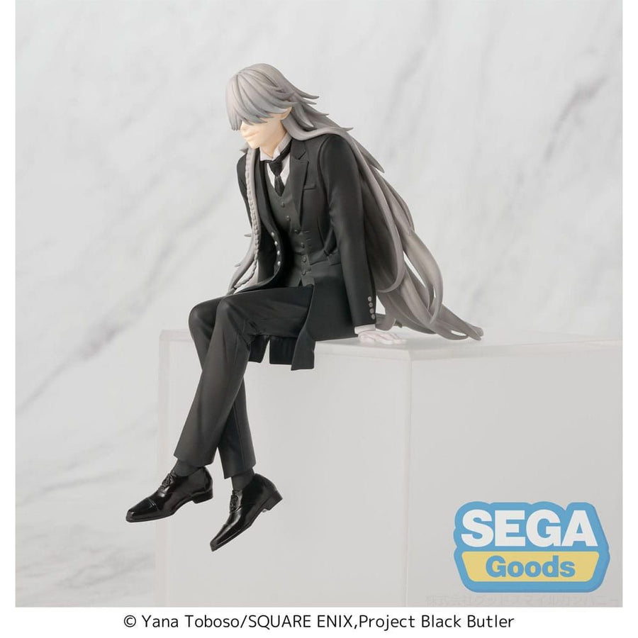Black Butler: Boarding School Arc PM Perching PVC Statue Undertaker 13 cm - The Happy Toy Store