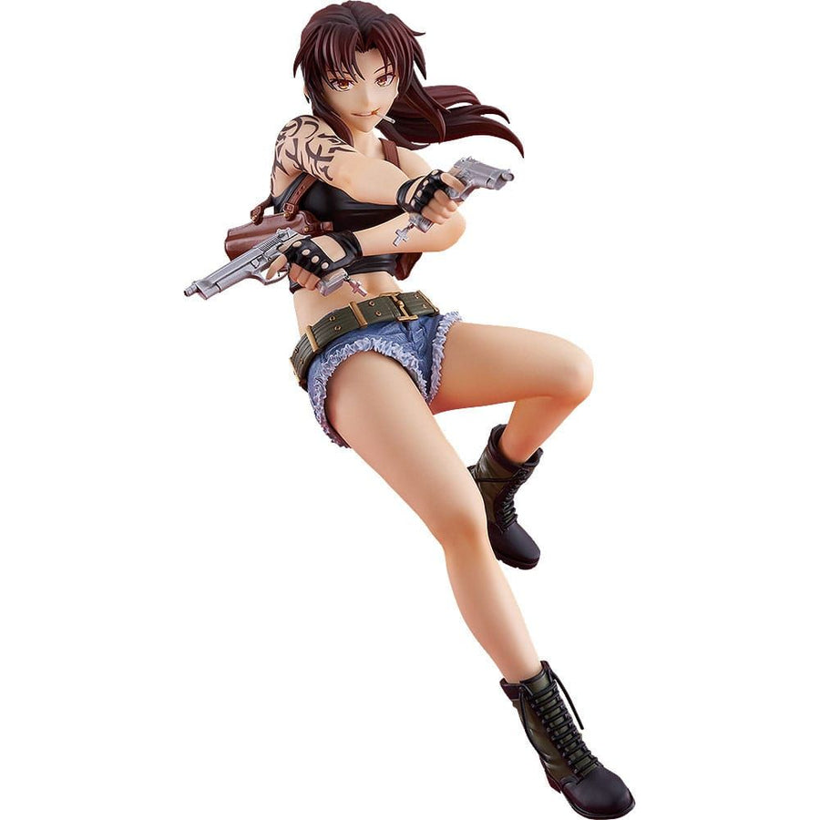 Black Lagoon Pop Up Parade PVC Statue Revy L Size 21 cm - The Happy Toy Store