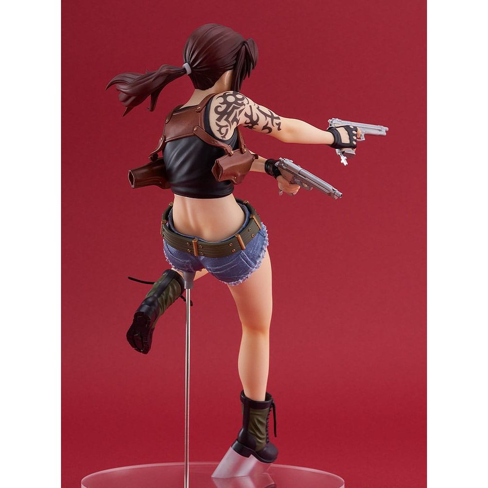 Black Lagoon Pop Up Parade PVC Statue Revy L Size 21 cm - The Happy Toy Store