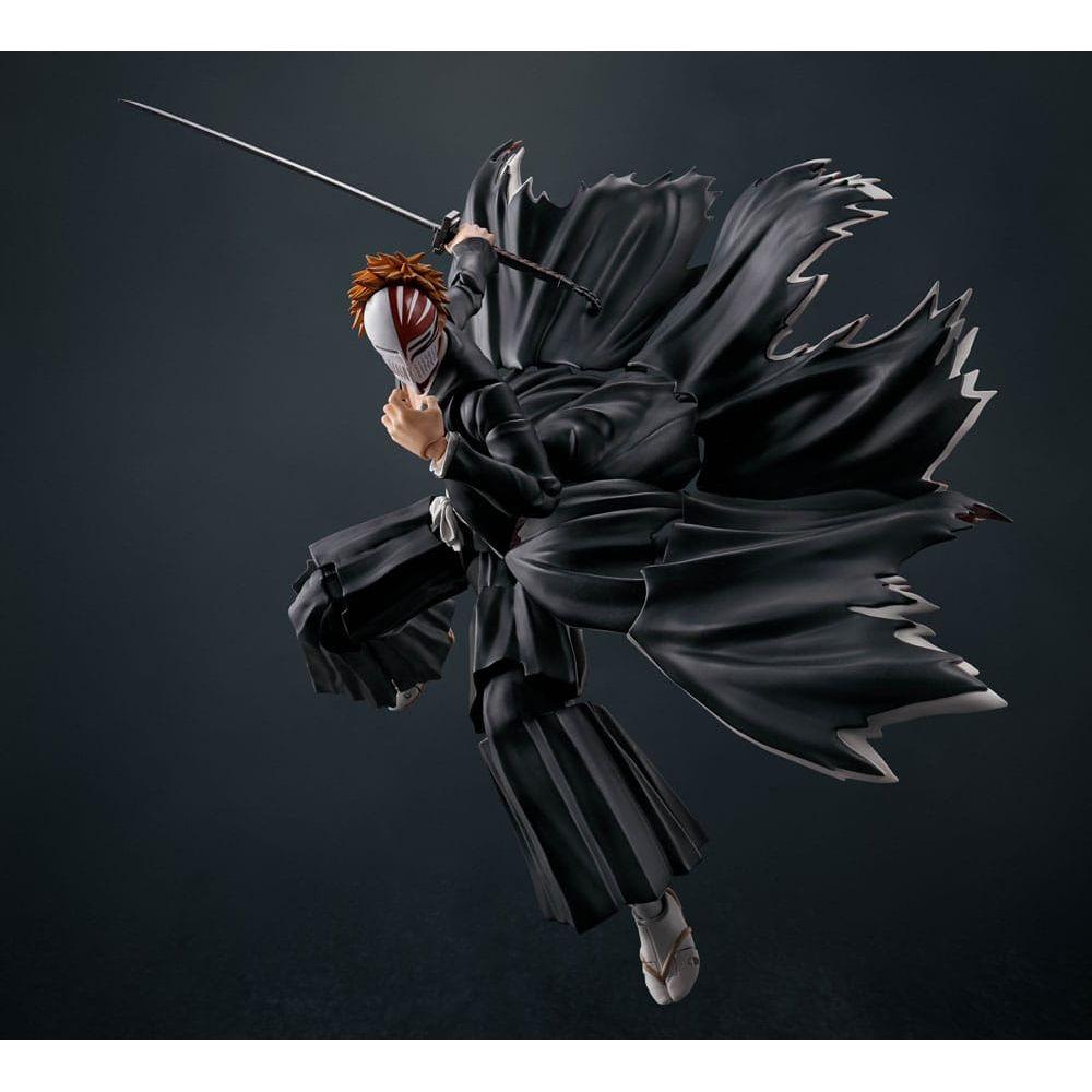 Bleach S.H. Figuarts Action Figure Ichigo Kurosaki Getsugatensho 16 cm - The Happy Toy Store