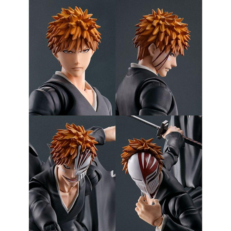 Bleach S.H. Figuarts Action Figure Ichigo Kurosaki Getsugatensho 16 cm - The Happy Toy Store
