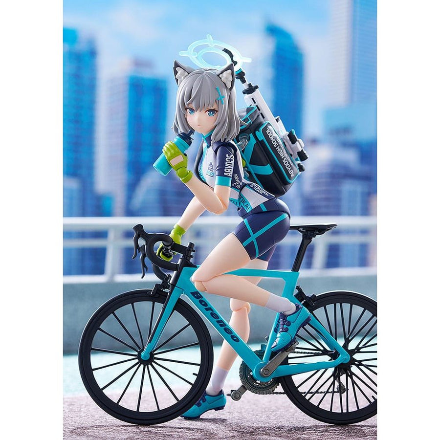 Blue Archive Figma Action Figure Shiroko Sunaookami Cycling DX Edition 15 cm - The Happy Toy Store