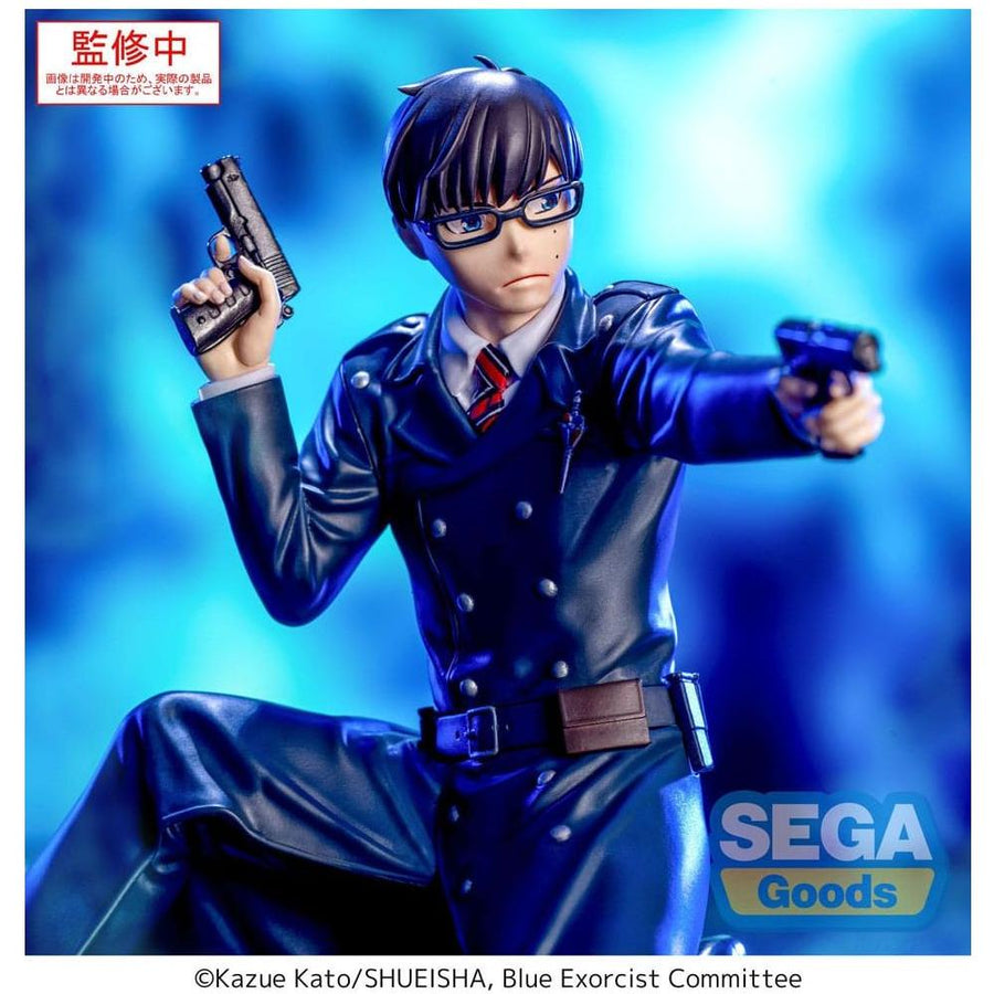 Blue Exorcist Shimane Illuminati Saga Xross Link PVC Statue Yukio Okumura 14 cm - The Happy Toy Store