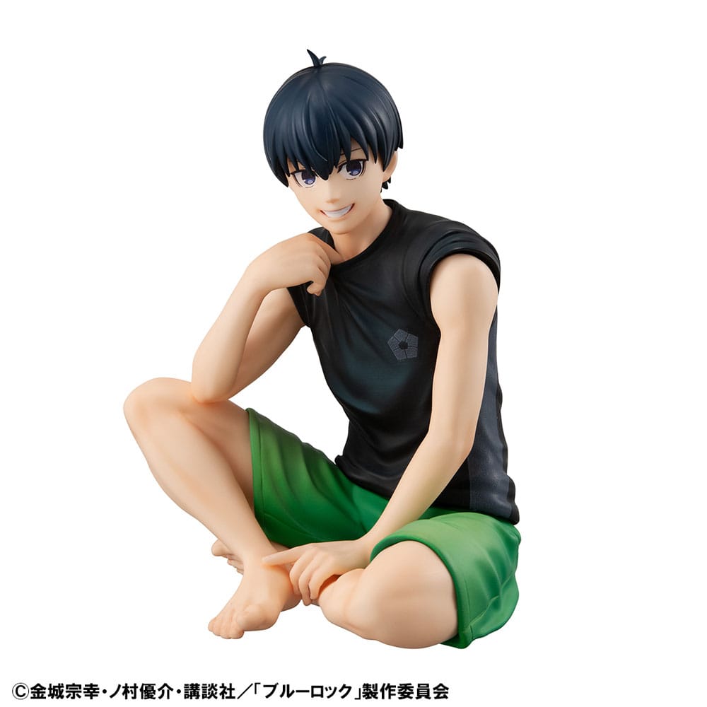 Blue Lock G.E.M. Series PVC Statue Yoichi Isagi Palm Size 9 cm - The Happy Toy Store