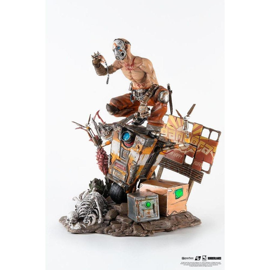 Borderlands 3 Statue 1/6 Psycho & Claptrap Diorama 40 cm - The Happy Toy Store