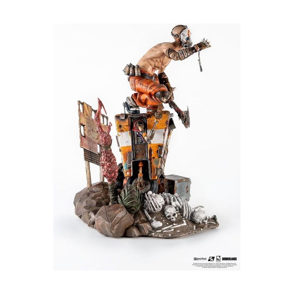 Borderlands 3 Statue 1/6 Psycho & Claptrap Diorama 40 cm - The Happy Toy Store