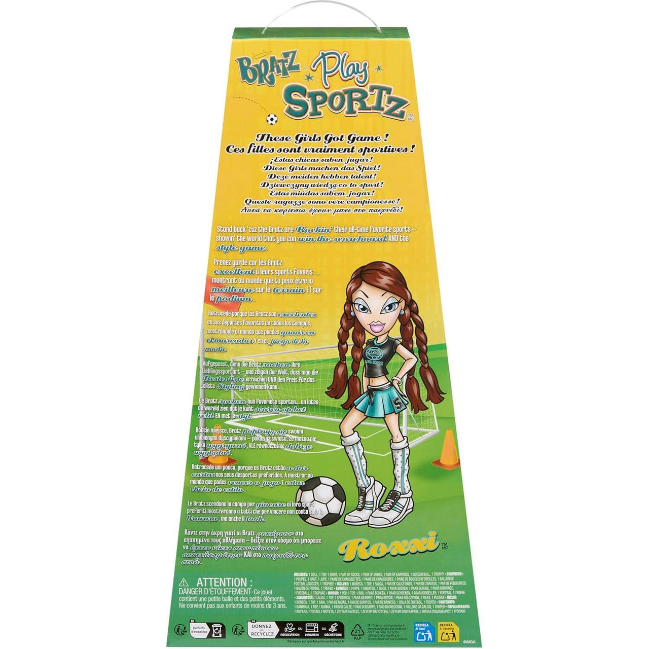 Bratz Play Sportz Roxxi Soccer Doll - The Happy Toy Store