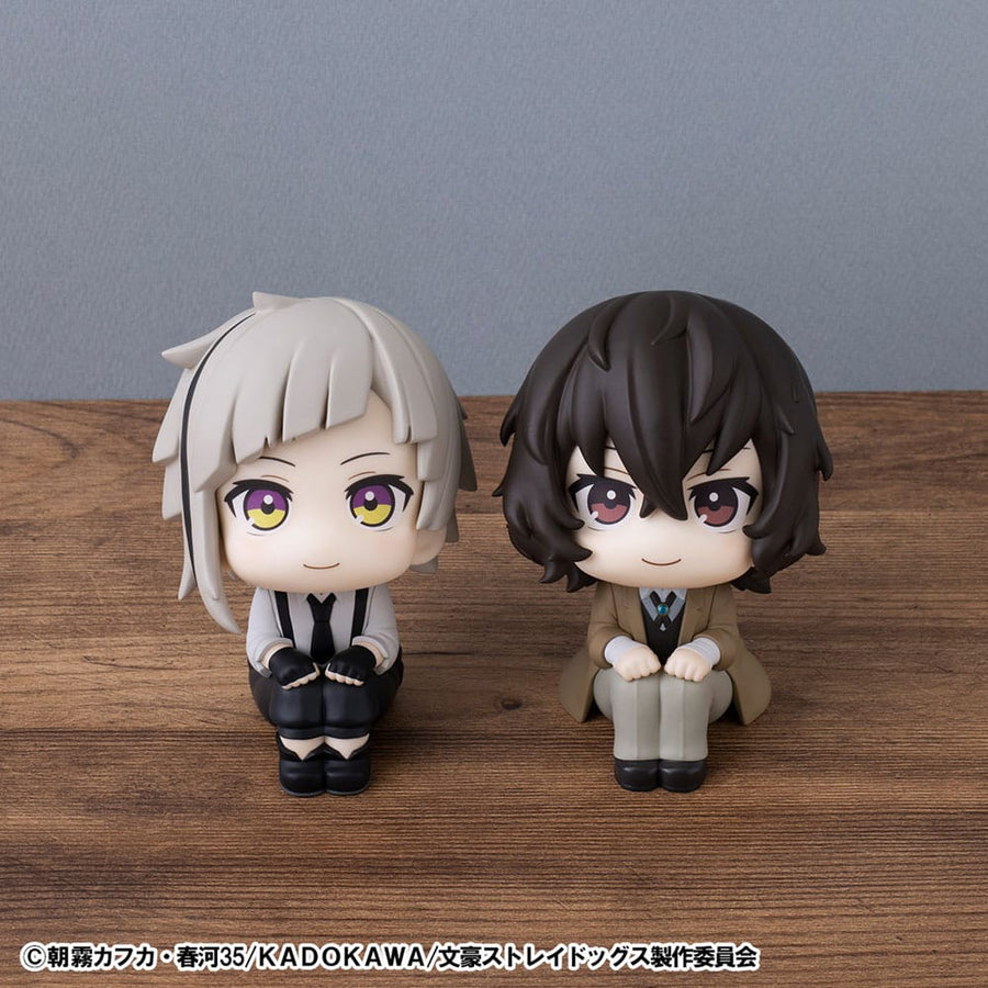 Bungo Stray Dogs Look Up PVC Statue Atsushi Nakajima & Osamu Dazai Set (with gift) 11 cm - The Happy Toy Store