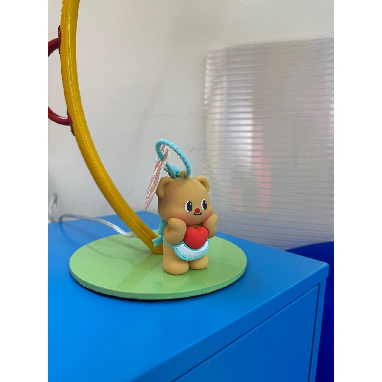 Butter Bear Heart Key Chain Bag Charm - The Happy Toy Store
