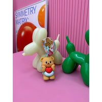 Butter Bear Heart Key Chain Bag Charm - The Happy Toy Store
