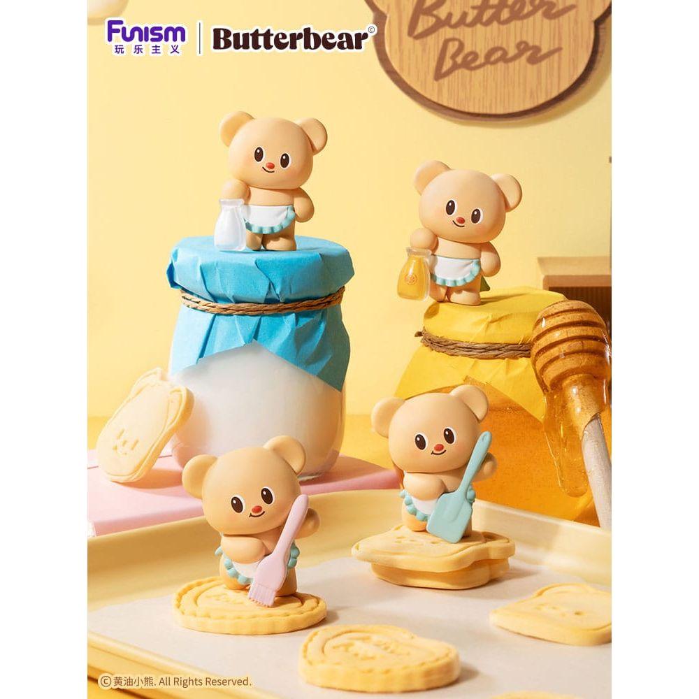 Butterbear Baked with Love Series Mini Figures 3 - Pack Chubby Face Full Blind Box Set 6 Pack - The Happy Toy Store