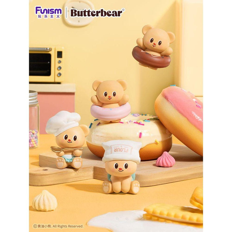 Butterbear Baked with Love Series Mini Figures 3 - Pack Chubby Face Full Blind Box Set 6 Pack - The Happy Toy Store