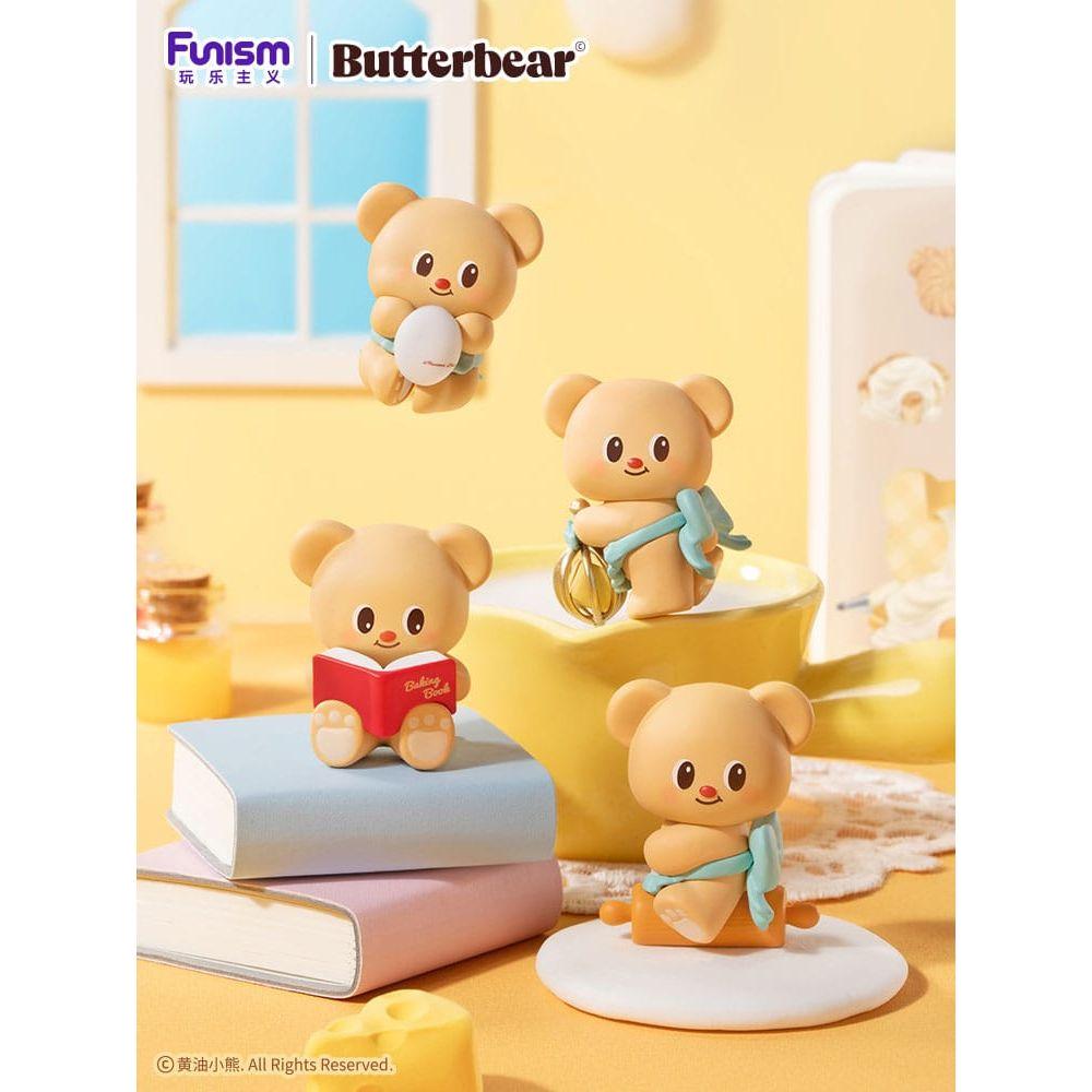 Butterbear Baked with Love Series Mini Figures 3 - Pack Chubby Face Full Blind Box Set 6 Pack - The Happy Toy Store