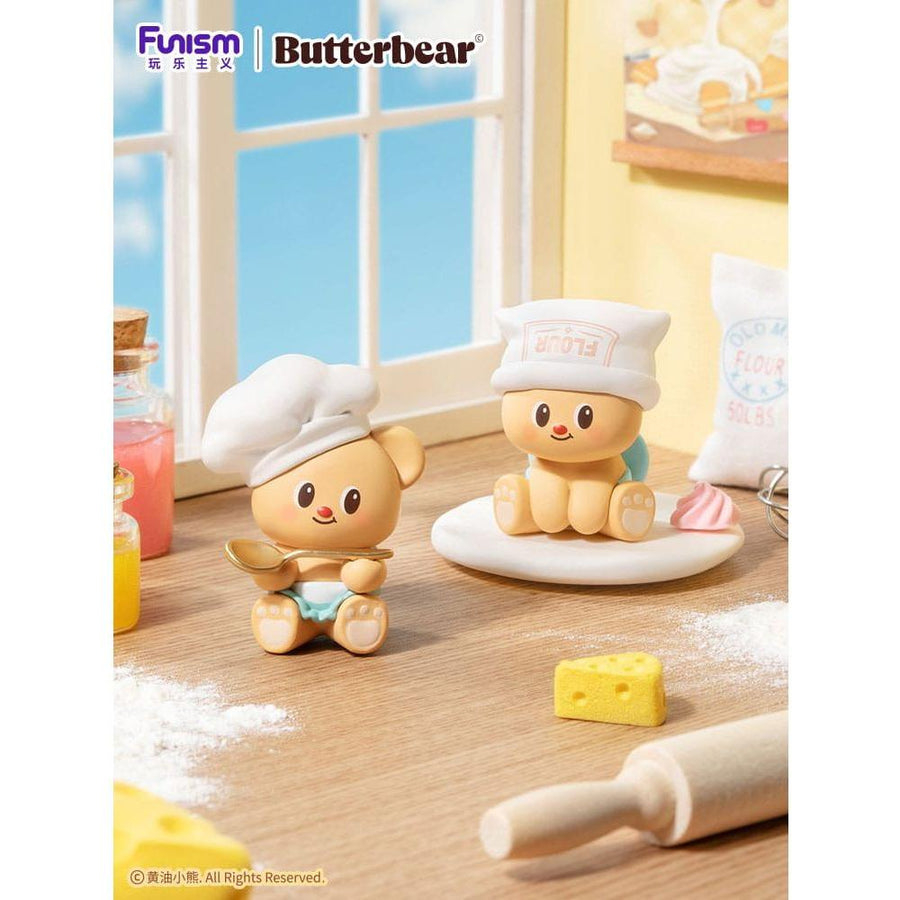 Butterbear Baked with Love Series Mini Figures 3 - Pack Chubby Face Full Blind Box Set 6 Pack - The Happy Toy Store