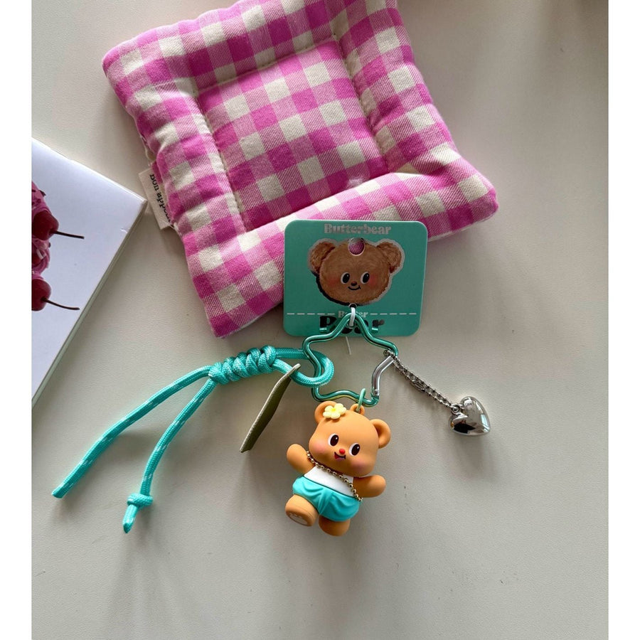 Butterbear Keychain - Star Bag Charm - The Happy Toy Store