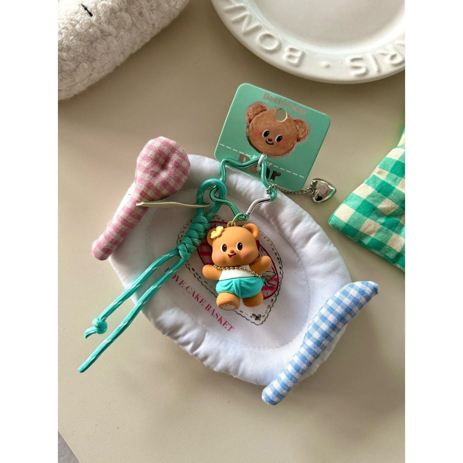 Butterbear Keychain - Star Bag Charm - The Happy Toy Store