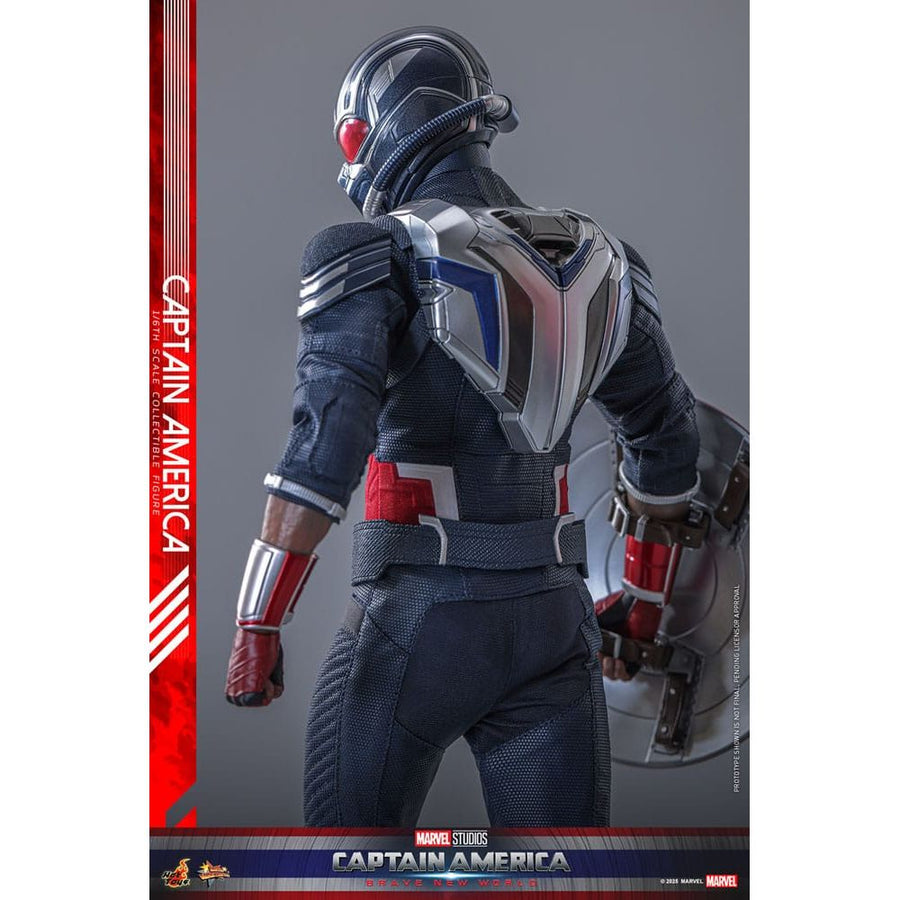 Captain America: Brave New World Movie Masterpiece Action Figure 1/6 Captain America 30 cm - The Happy Toy Store