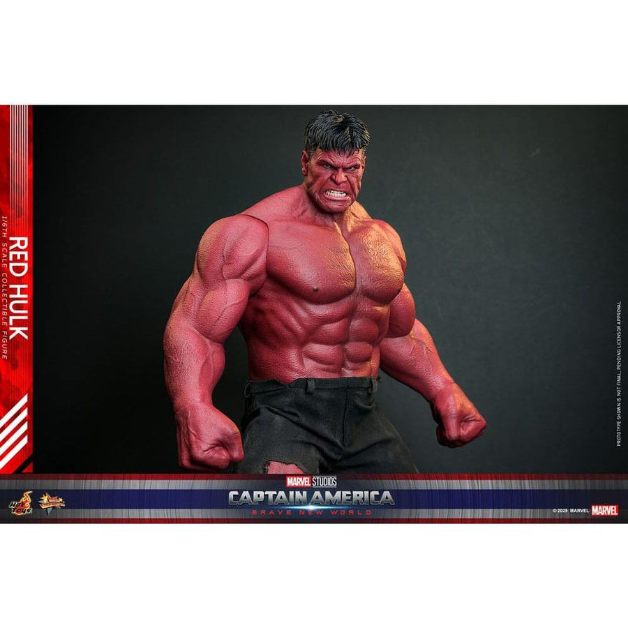 Captain America: Brave New World Movie Masterpiece Action Figure 1/6 Red Hulk 47 cm - The Happy Toy Store