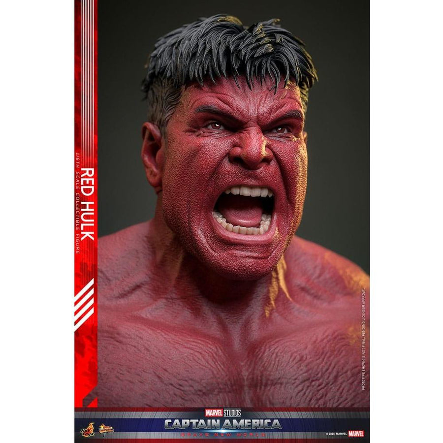 Captain America: Brave New World Movie Masterpiece Action Figure 1/6 Red Hulk 47 cm - The Happy Toy Store