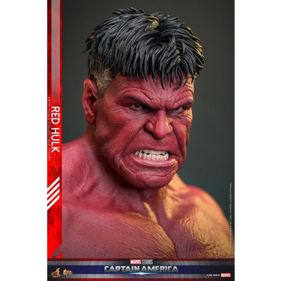 Captain America: Brave New World Movie Masterpiece Action Figure 1/6 Red Hulk 47 cm - The Happy Toy Store
