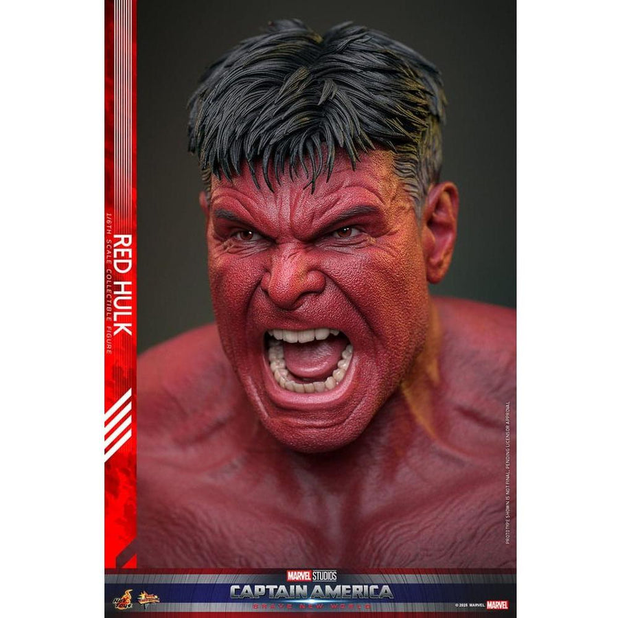 Captain America: Brave New World Movie Masterpiece Action Figure 1/6 Red Hulk 47 cm - The Happy Toy Store