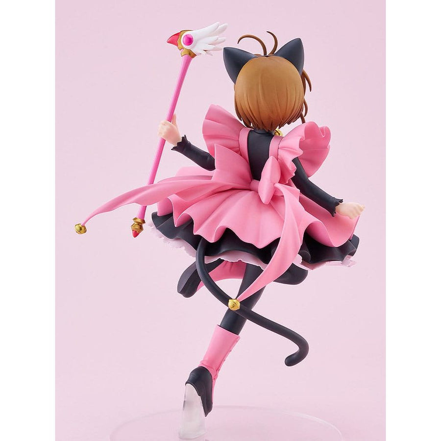 Cardcaptor Sakura Pop Up Parade PVC Statue Sakura Kinomoto: Black Cat Costume Ver. L Size 22 cm - The Happy Toy Store