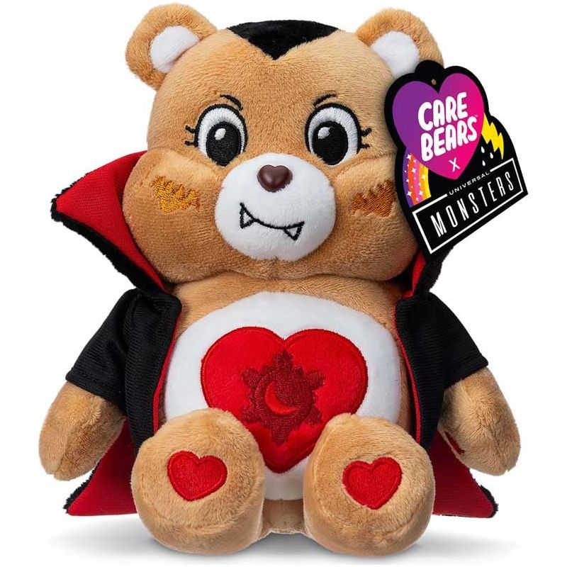 Care Bears 22cm Plush Universal Monsters Tenderheart as Dracula - The Happy Toy Store