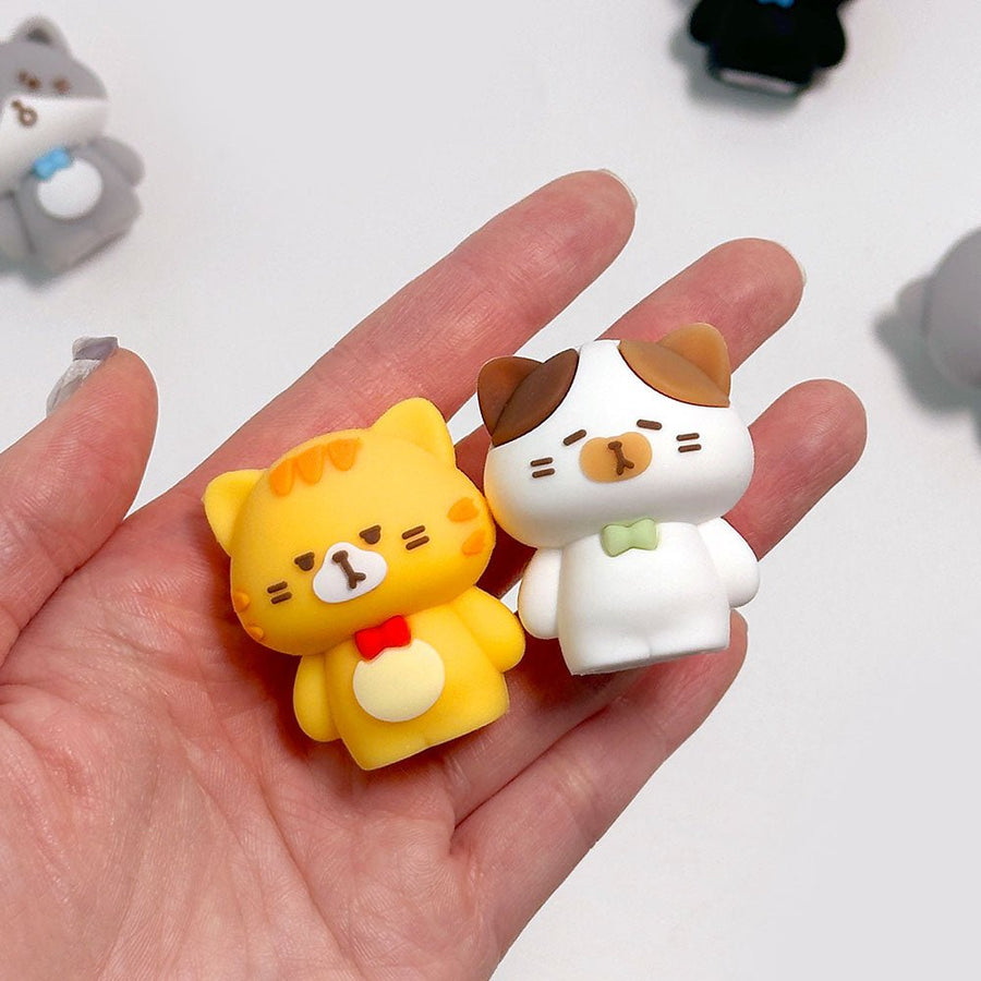 Cat Figure 3D Silicon Pencil Sharpener - The Happy Toy Store