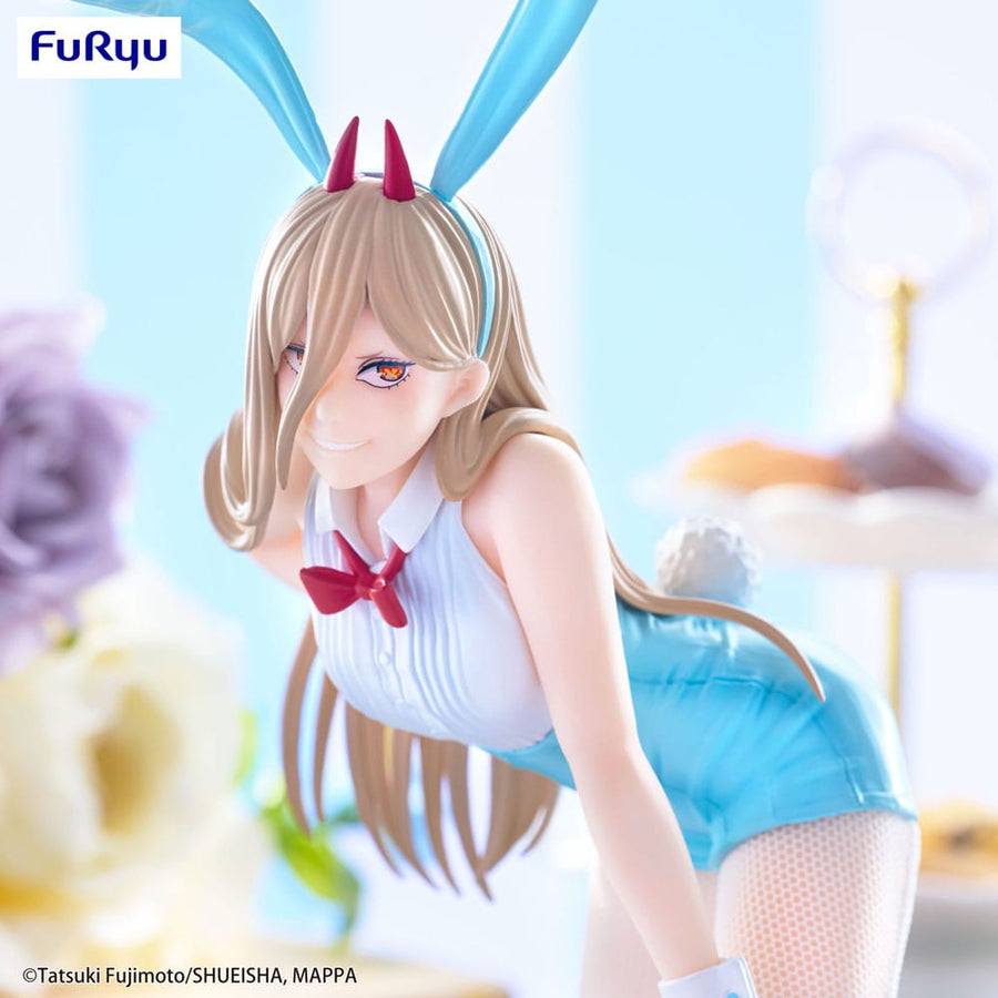 Chainsaw Man BiCute Bunnies PVC Statue Power Light Blue Color Ver. 30 cm - The Happy Toy Store