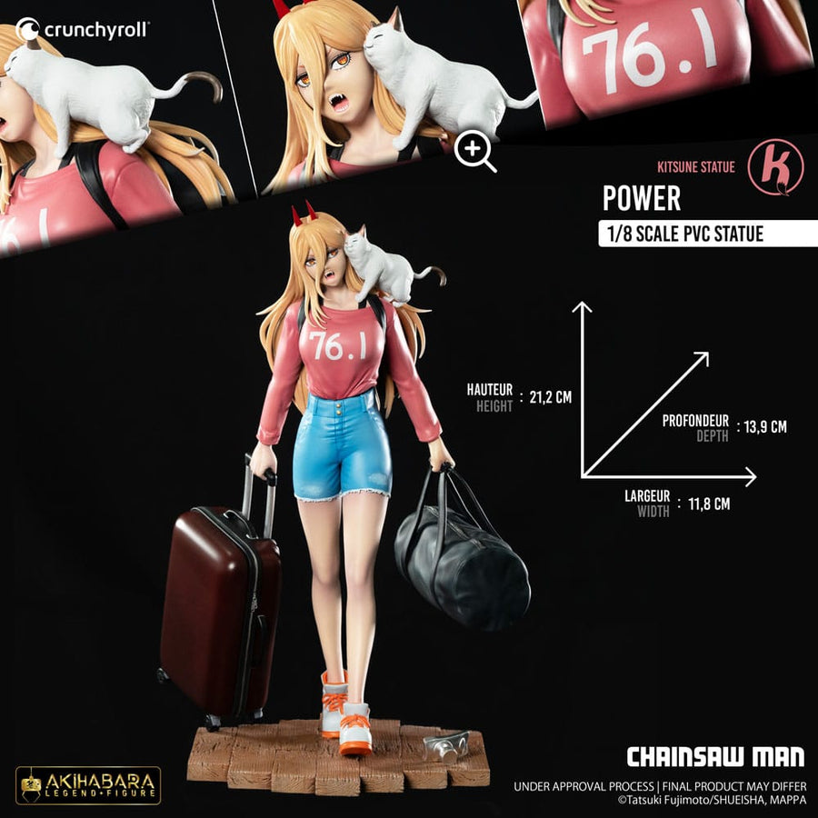 Chainsaw Man PVC Statue 1/8 Power 21 cm - The Happy Toy Store