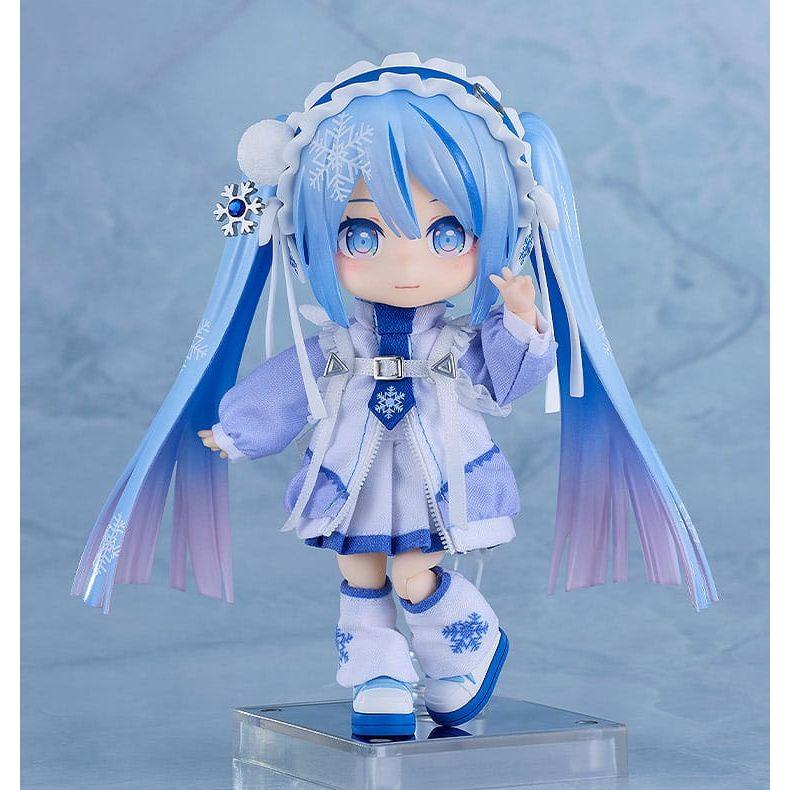 Character Vocal Series 01: Hatsune Mik Nendoroid Doll Action Figure Snow Miku: Yukiiro Pop Ver. 14 cm - The Happy Toy Store