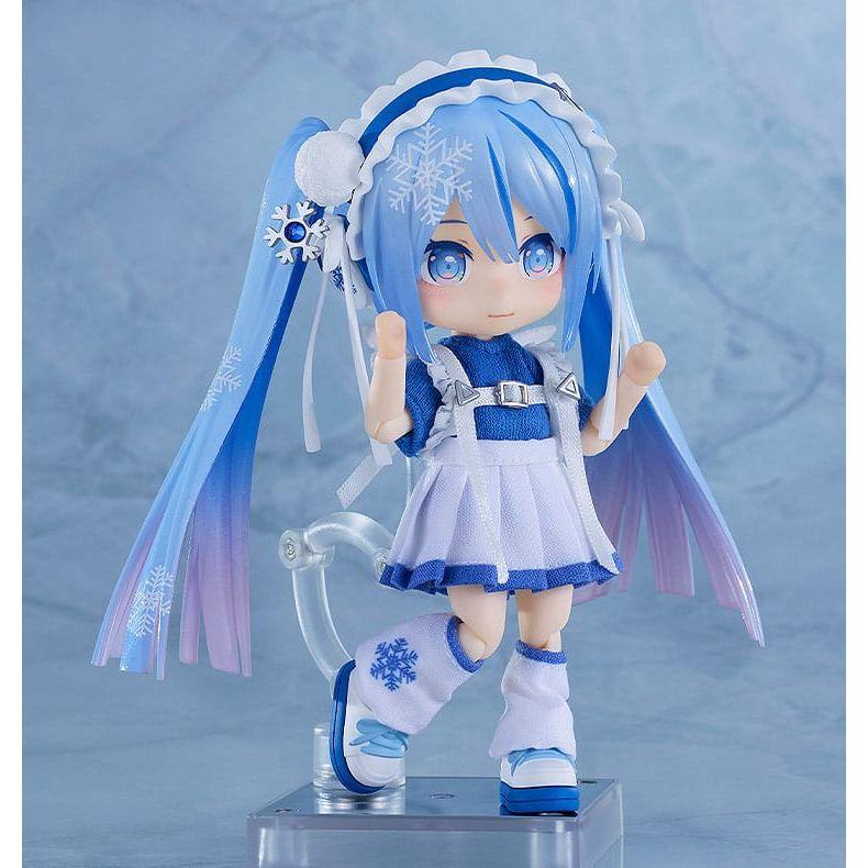 Character Vocal Series 01: Hatsune Mik Nendoroid Doll Action Figure Snow Miku: Yukiiro Pop Ver. 14 cm - The Happy Toy Store