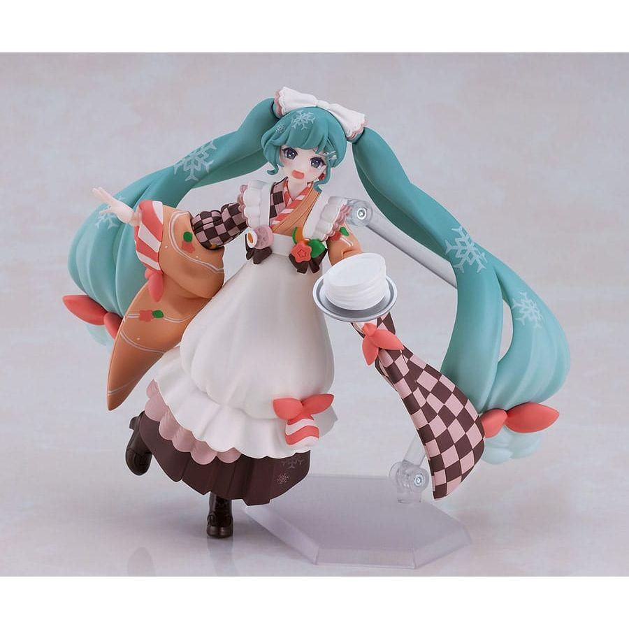 Character Vocal Series 01: Hatsune Miku Figma Action Figure Snow Miku: Winter Delicacy Ver. 14 cm - The Happy Toy Store