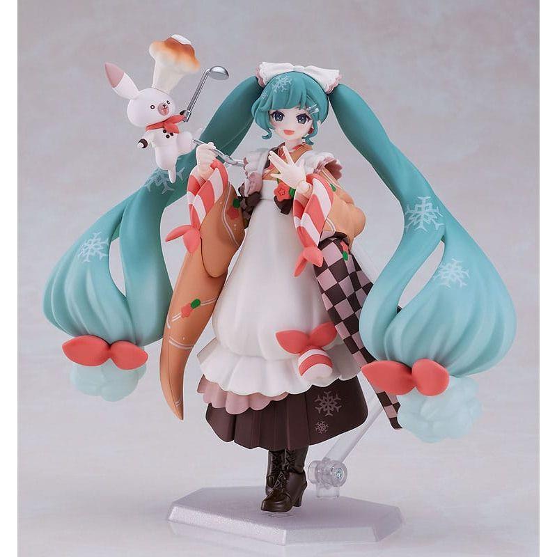 Character Vocal Series 01: Hatsune Miku Figma Action Figure Snow Miku: Winter Delicacy Ver. 14 cm - The Happy Toy Store
