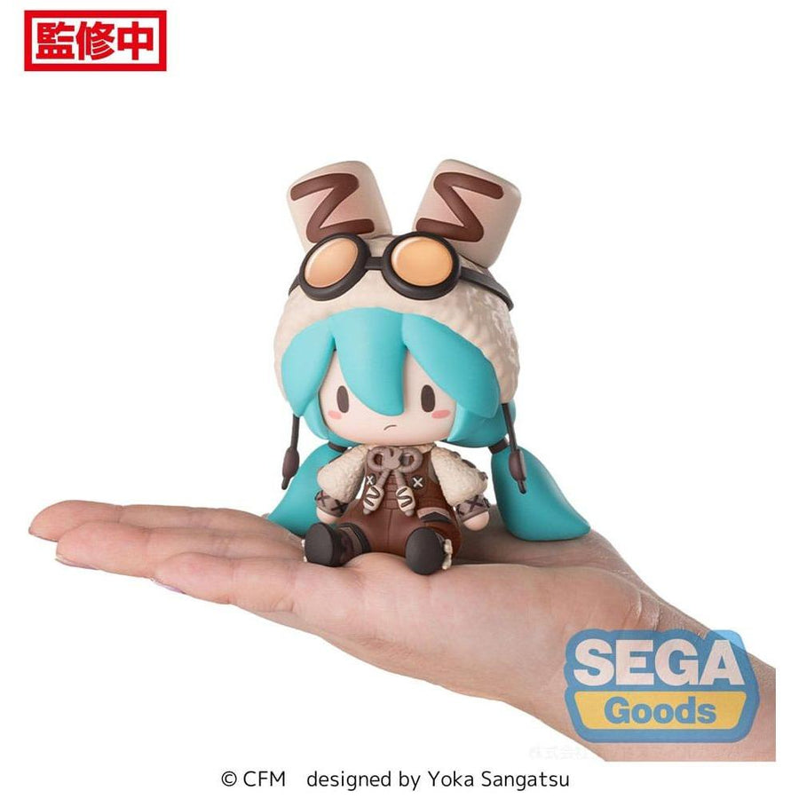 Character Vocal Series 01: Hatsune Miku Fuwa Petit Chibi Figure Hatsune Miku Marshmallow Hot Cocoa 10 cm - The Happy Toy Store