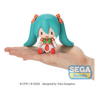 Character Vocal Series 01: Hatsune Miku Fuwa Petit Chibi Figure Hatsune Miku x Love and Berry Dress Up and Dance! Lovely Strawberry 8 cm - The Happy Toy Store