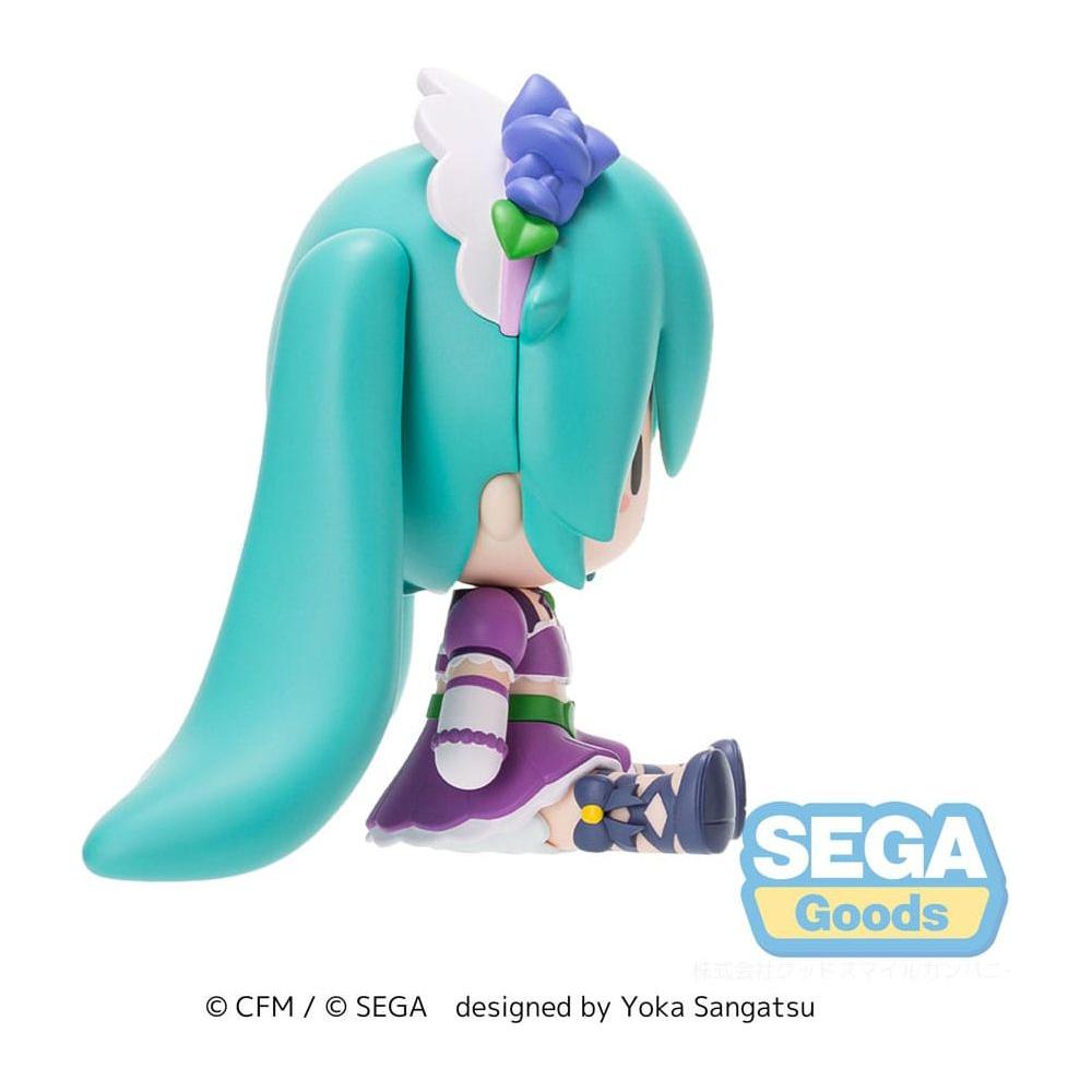 Character Vocal Series 01: Hatsune Miku Fuwa Petit Chibi Figure Hatsune Miku x Love and Berry Dress Up and Dance! Sparkly Purple 8 cm - The Happy Toy Store