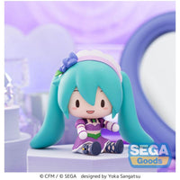 Character Vocal Series 01: Hatsune Miku Fuwa Petit Chibi Figure Hatsune Miku x Love and Berry Dress Up and Dance! Sparkly Purple 8 cm - The Happy Toy Store