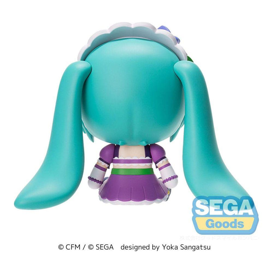 Character Vocal Series 01: Hatsune Miku Fuwa Petit Chibi Figure Hatsune Miku x Love and Berry Dress Up and Dance! Sparkly Purple 8 cm - The Happy Toy Store
