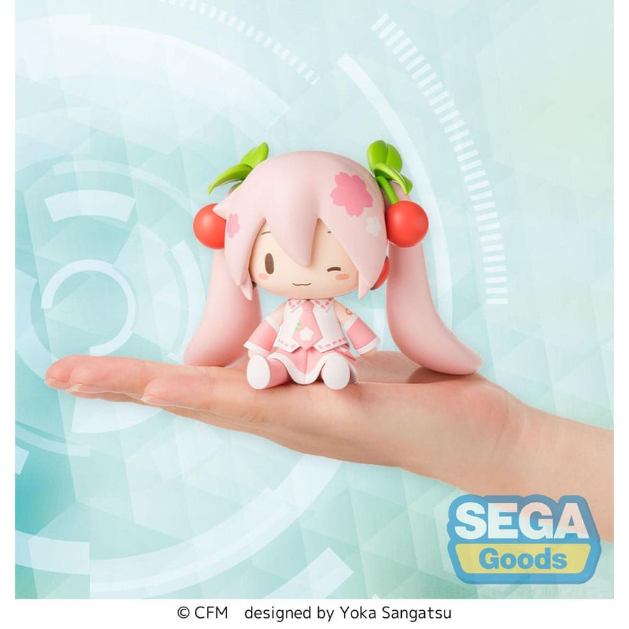 Character Vocal Series 01: Hatsune Miku Fuwa Petit Chibi Figure Sakura Miku 8 cm - The Happy Toy Store