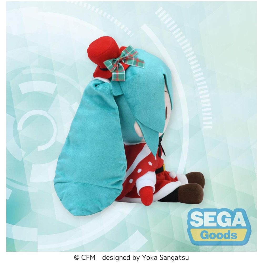 Character Vocal Series 01: Hatsune Miku Fuwa Petit Plush Figure Hatsune Miku Christmas LL 35 cm - The Happy Toy Store