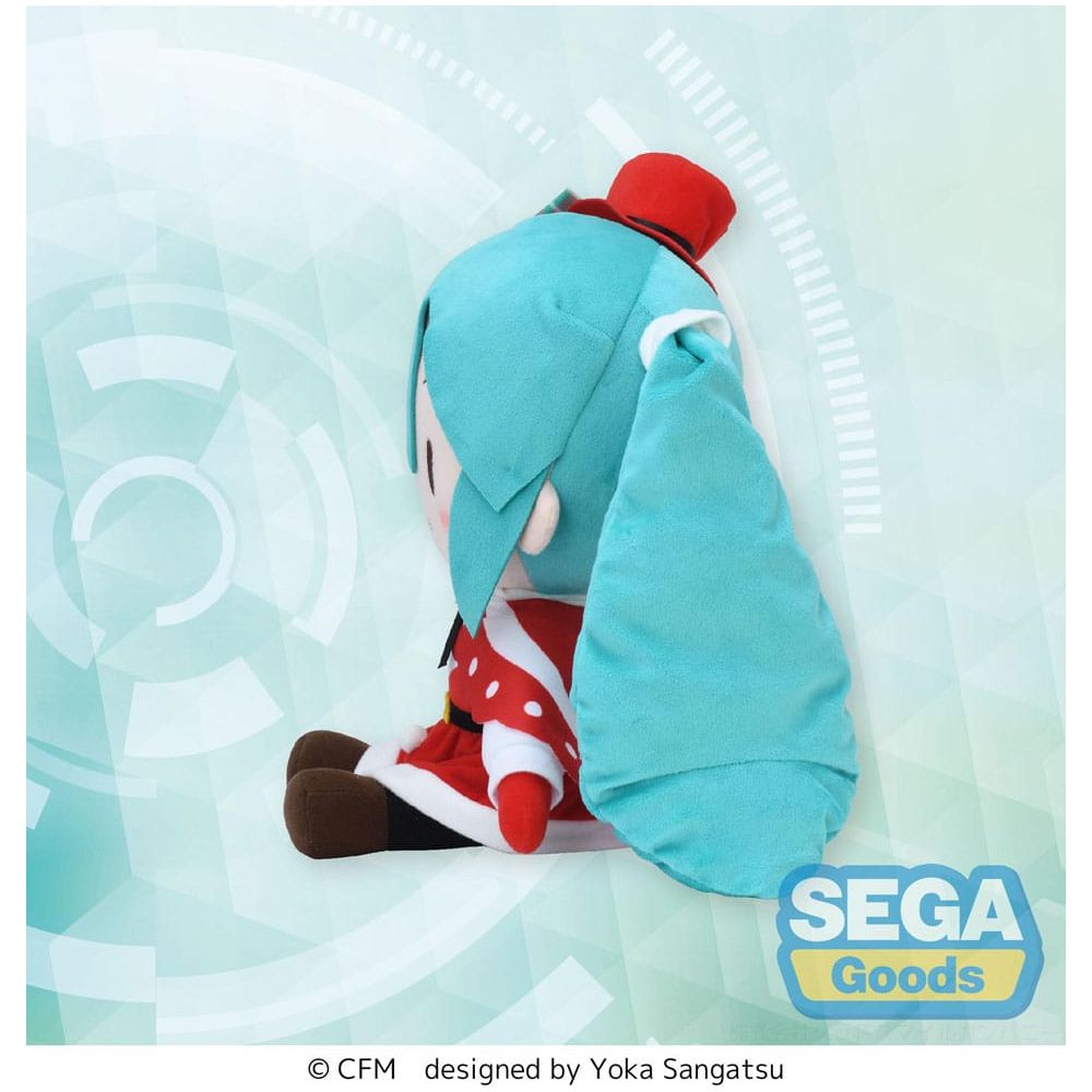 Character Vocal Series 01: Hatsune Miku Fuwa Petit Plush Figure Hatsune Miku Christmas LL 35 cm - The Happy Toy Store