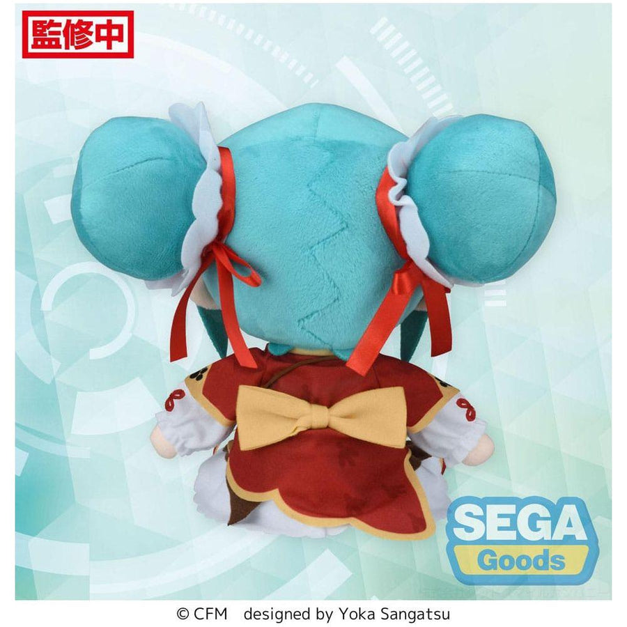 Character Vocal Series 01: Hatsune Miku Fuwa Petit Plush Figure Hatsune Miku Going Out Series Chinatown Ver. M 22 cm - The Happy Toy Store