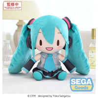 Character Vocal Series 01: Hatsune Miku Fuwa Petit Plush Figure Hatsune Miku L 27 cm - The Happy Toy Store