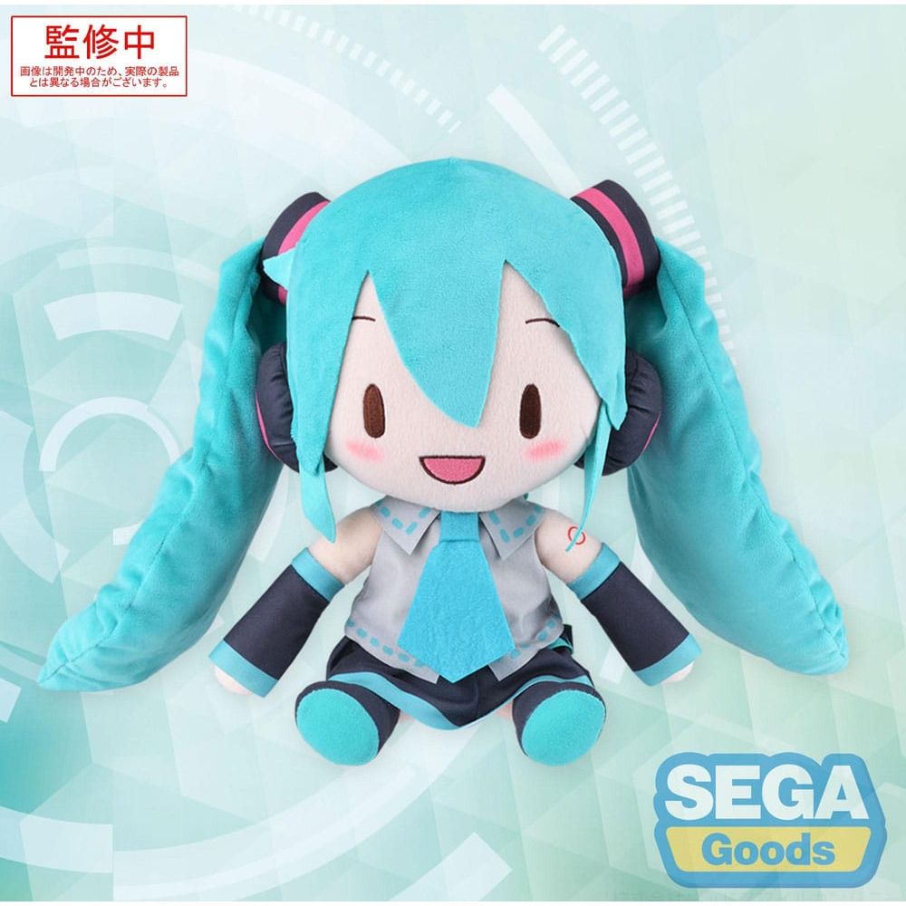 Character Vocal Series 01: Hatsune Miku Fuwa Petit Plush Figure Hatsune Miku L 27 cm - The Happy Toy Store