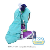 Character Vocal Series 01: Hatsune Miku Fuwa Petit Plush Figure Hatsune Miku x Love and Berry Dress Up and Dance! Sparkly Purple 40 cm - The Happy Toy Store