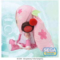 Character Vocal Series 01: Hatsune Miku Fuwa Petit Plush Figure Sakura Miku Dodeka Jumbo 50 cm - The Happy Toy Store