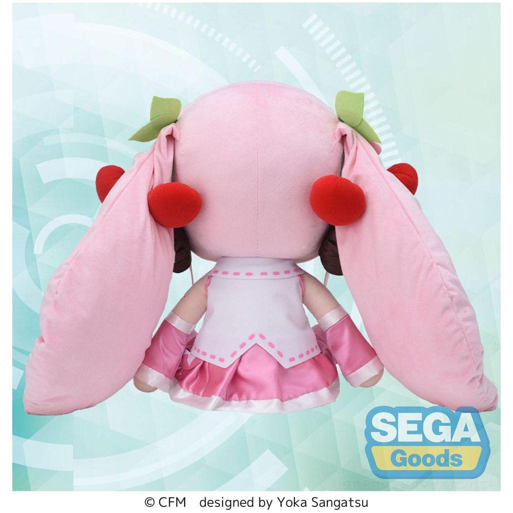 Character Vocal Series 01: Hatsune Miku Fuwa Petit Plush Figure Sakura Miku Dodeka Jumbo 50 cm - The Happy Toy Store