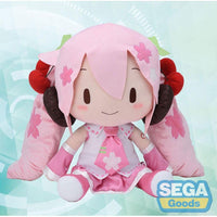Character Vocal Series 01: Hatsune Miku Fuwa Petit Plush Figure Sakura Miku Dodeka Jumbo 50 cm - The Happy Toy Store